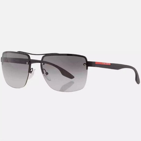 🔥NEW PRADA MENS SQUARE PILOT SUNGLASSES